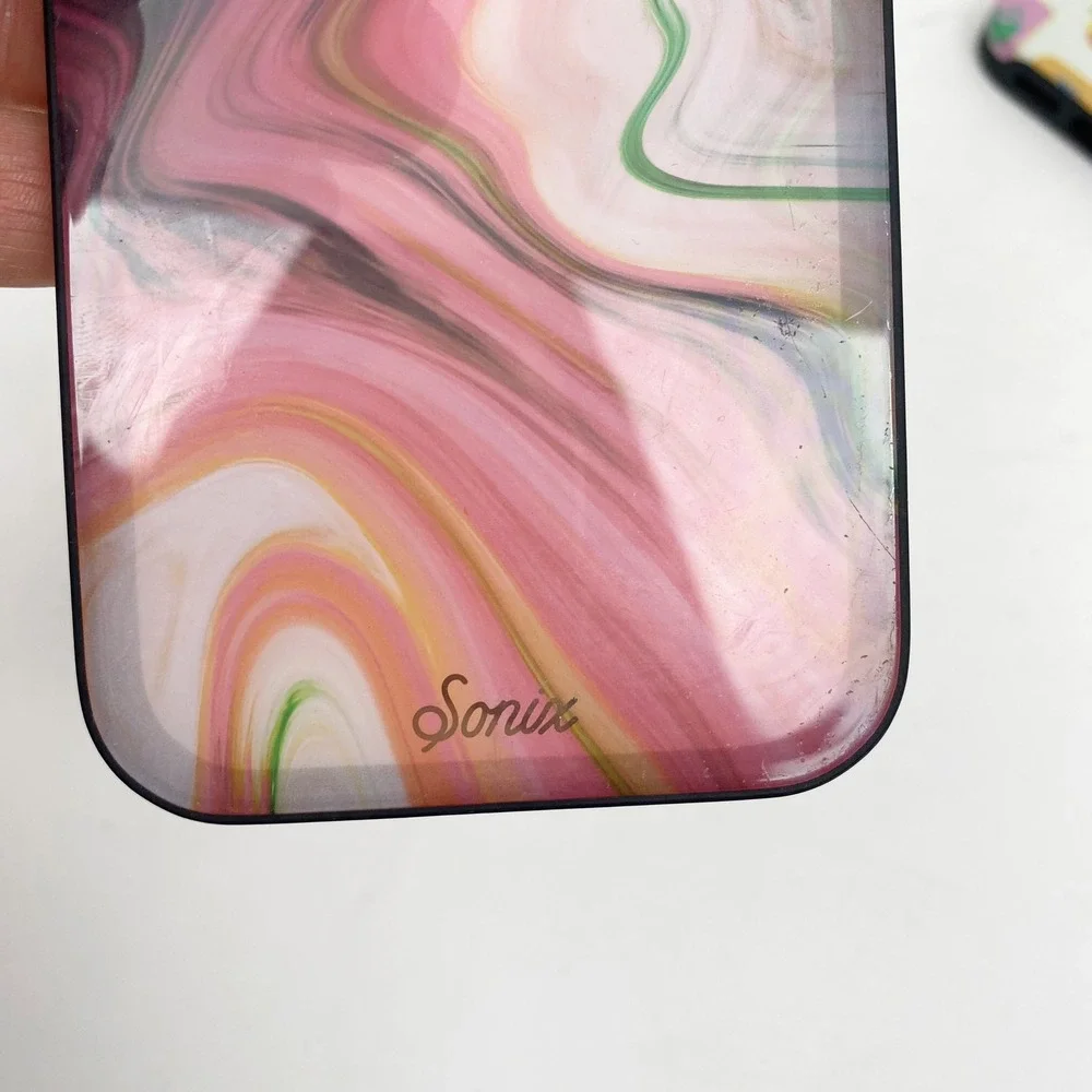 Stylish Mixed-Pattern iPhone Protective Case – Assorted Colors